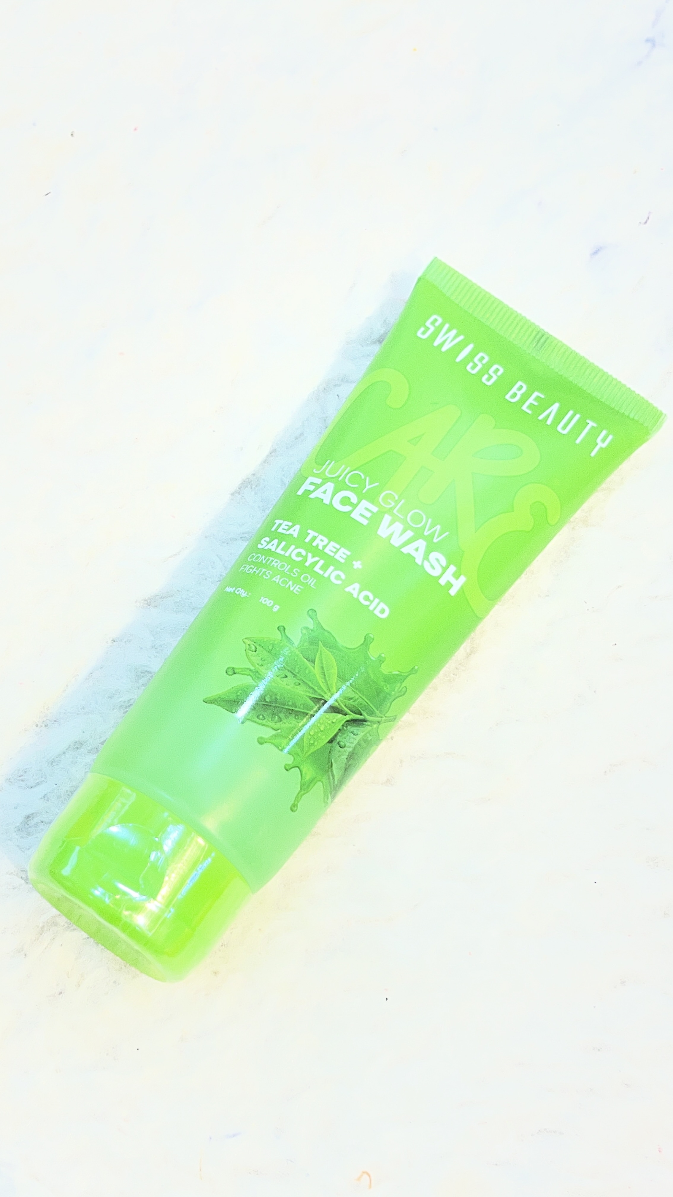 Care juicy glow face wash TEA TREE + SALICYLIC ACID 